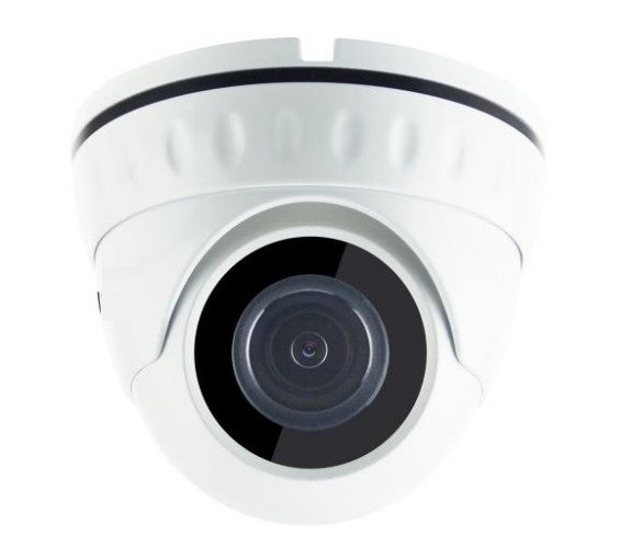 Camara Domo Hibrida T-VISION TVI / AHD / CVI / CVBS 5MP, IR 20m, OSD, UTC, 3.6mm, Metal IP66