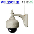 Wanscam 0.3MP CMOS 3X Zoom HD H.264 Wireless PTZ Pan/Tilt IR Cut Outdoor IP Camera