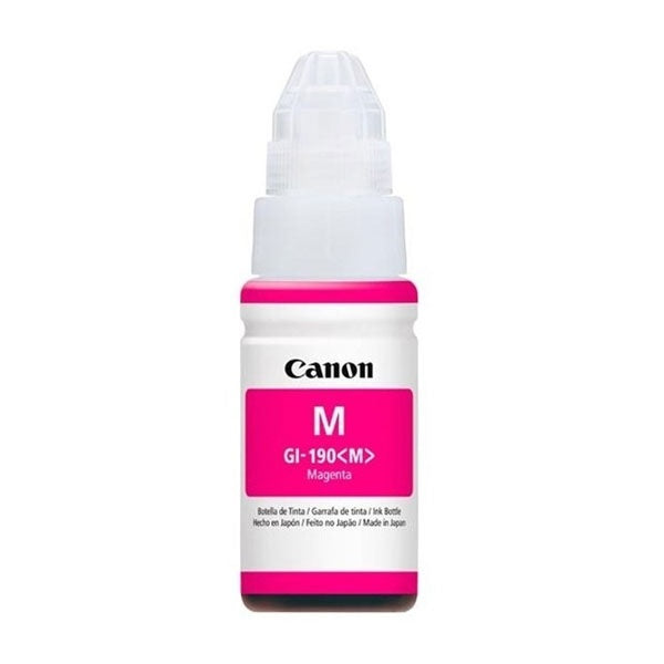 Canon GI 190 M - 70 ml - magenta - original - recarga de tinta - para Maxx Tinta G3102, PIXMA G1100, G2100, G3100, G4100