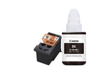 Canon - Cartucho de tinta - Negro + Botella de tinta negra