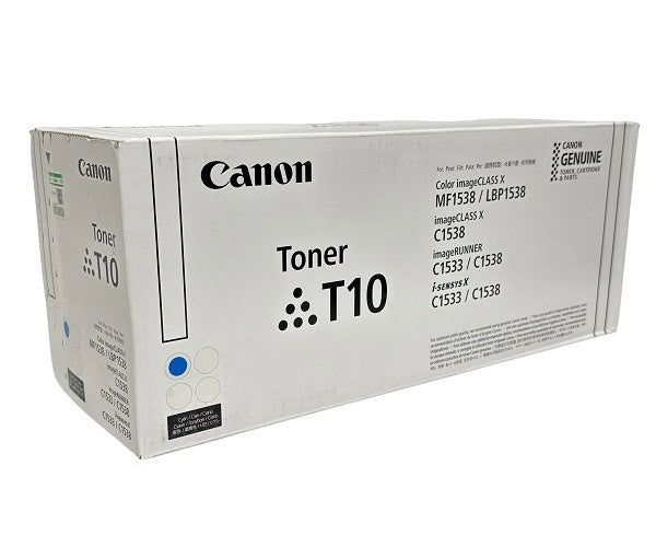 Canon T10 - Cián - original - cartucho de tóner - para imageRUNNER C1533iF, C1538iF; i-SENSYS X C1533P, X C1538P