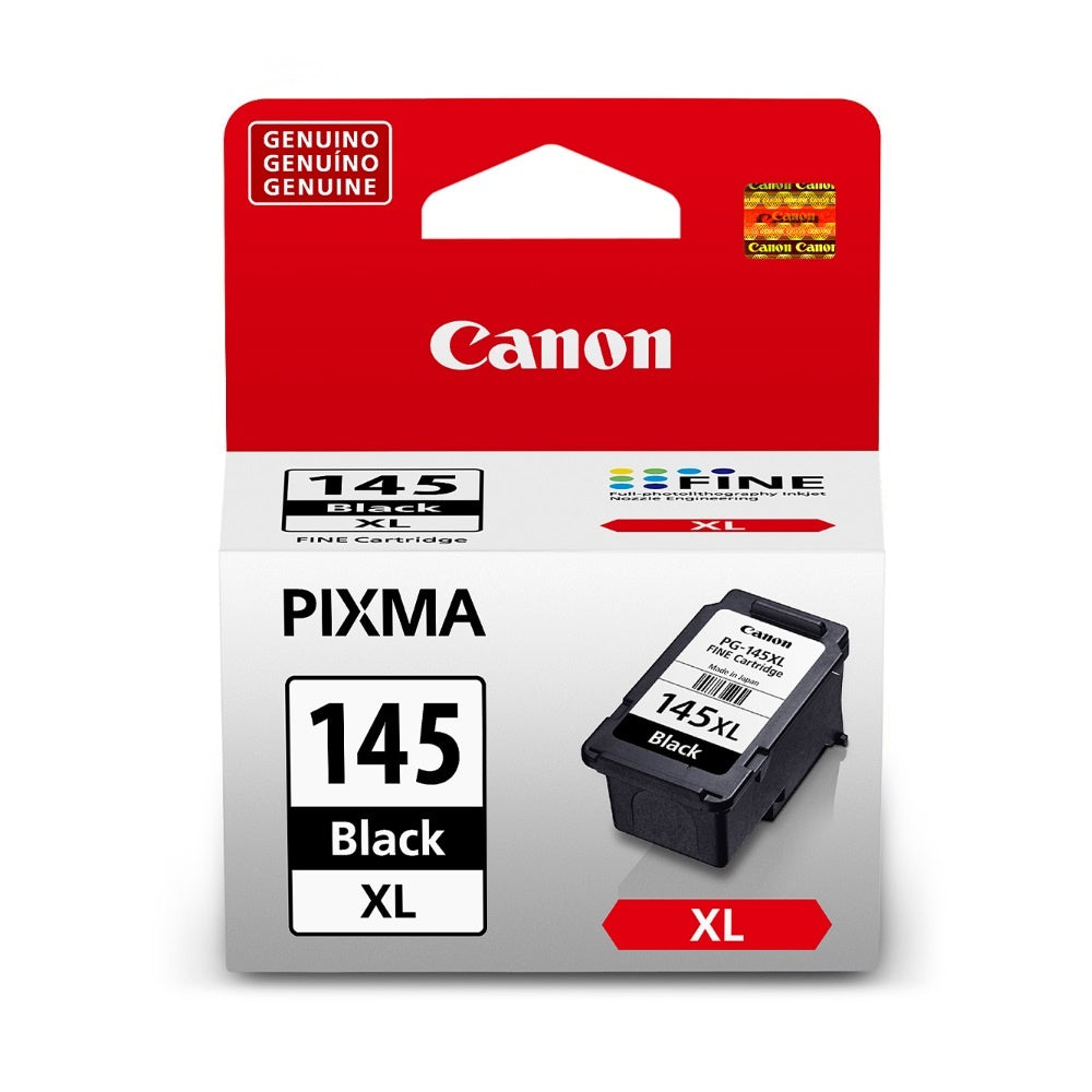 Canon PG-145XL - 12 ml - gran capacidad - negro - original - cartucho de tinta - para PIXMA MG2410, MG2510, MG3010, TS3110