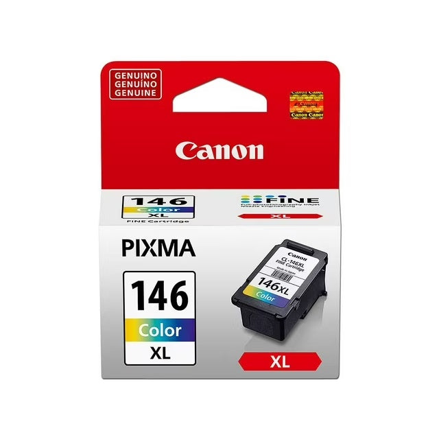 Canon CL-146XL - 13 ml - Alto rendimiento - color (cian, magenta, amarillo) - original - cartucho de tinta - para PIXMA MG2410, MG2510, MG3010, TS3110