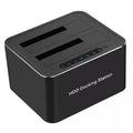 Docking Yuezhi EHD-D4, 2 Bahia Super Speed USB3.0, para HDD 2.5, 3.5 SATA y SSD, 16TB Máx.
