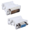 ADAPTADOR DE DVI macho 24+5 a VGA hembra