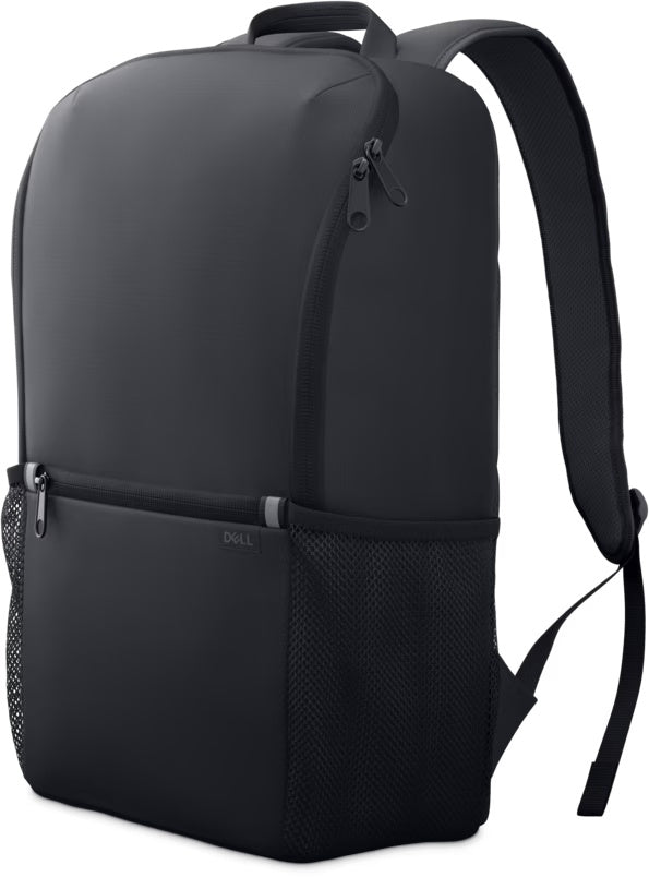 Dell EcoLoop Essential Backpack 14-16 Dos bolsillos laterales de malla / Bolsillo delantero con cremallera de fácil acceso / Tejido 400D resistente al agua y duradero