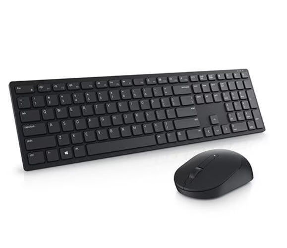 Dell - Keyboard and mouse set - Spanish - Wireless - KM5221W (Brown Box)