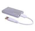 Enclosure KINGSHARE KS-AMTU02 Caja para SSD de M SATA a USB 3.0