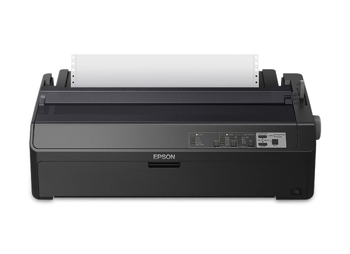 Epson FX 2190II NT - Impresora - B/N - matriz de puntos - Rollo (21,6 cm), 406,4 mm (anchura), 420 x 364 mm - 240 x 144 ppp - 9 espiga - hasta 738 caracteres/segundo - paralelo, USB 2.0, LAN, serial