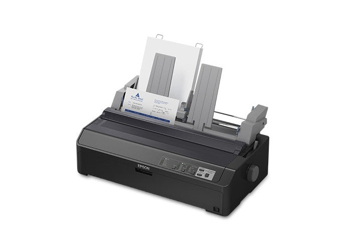 Epson FX 2190II - Impresora - B/N - matriz de puntos - Rollo (21,6 cm), 406,4 mm (anchura), 420 x 364 mm - 240 x 144 ppp - 9 espiga - hasta 738 caracteres/segundo - paralelo, USB 2.0