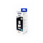 Epson 504 - 127 ml - negro - original - recarga de tinta - para EcoTank L4150, L4160, L4260, L6161, L6171, L6191, L6270; EcoTank ITS L4150, L4160