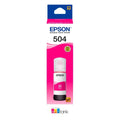 Epson 504 - 70 ml - magenta - original - recarga de tinta - para EcoTank L4150, L4260, L6161, L6171, L6191, L6270