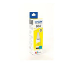 Epson T664 - Amarillo - original - recarga de tinta - para Epson L380, L386, L395, L495; EcoTank ET-2600, 2650, L1455, L396, L606, L656