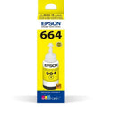 Epson T664 - Amarillo - original - recarga de tinta - para Epson L380, L386, L395, L495; EcoTank ET-2600, 2650, L1455, L396, L606, L656