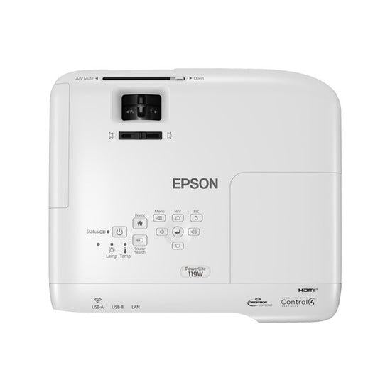 EPSON PROYECTOR 119W 4000L/WXGA/PARLANTE/OPCIONAL WIFI