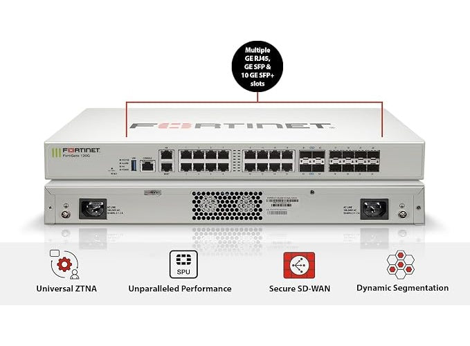 Fortinet - FortiGate-120G 18 x GE RJ45 po