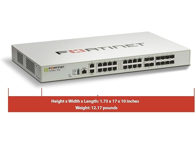 Fortinet - FortiGate-120G 18 x GE RJ45 po