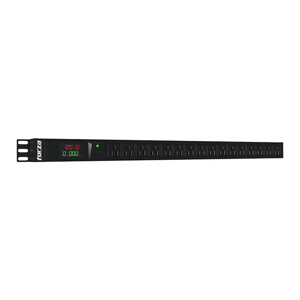 Forza - Power distribution unit - Rack-mountable - AC 100/200 V - 16 Tomas de Corriente - 5-15R 0U SPD Metered