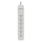Forza - Surge protector - AC 110/220 V - 6 Tomas de Corriente - NEMA 1.5FT 500J WH