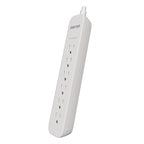 Forza - Surge protector - AC 110/220 V - 6 Tomas de Corriente - NEMA 1.5FT 500J WH