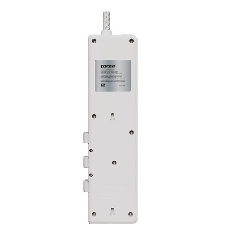 Forza - Surge protector - AC 110/220 V - 8 Tomas de Corriente - 3-ROT 2USB-A/1C 6FT