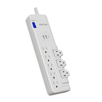 Forza - Surge protector - AC 110/220 V - 8 Tomas de Corriente - 3-ROT 2USB-A/1C 6FT
