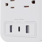Forza - Surge protector - AC 110/220 V - 8 Tomas de Corriente - USB A+C
