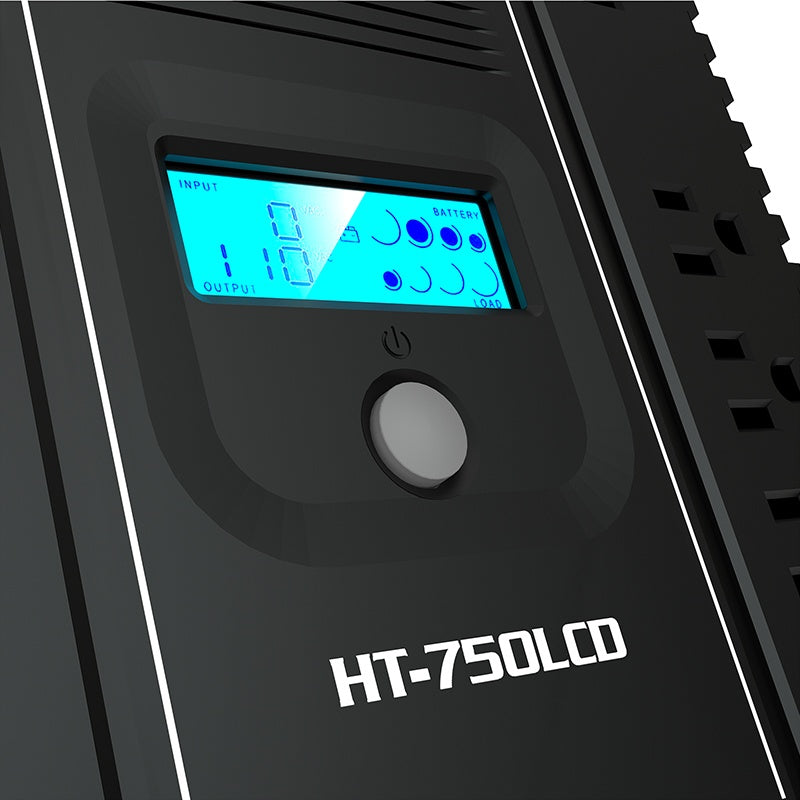 Forza - UPS - Línea interactiva - 450 vatios - 750 VA - AC 110/120 V - 12 NEMA 2 USB