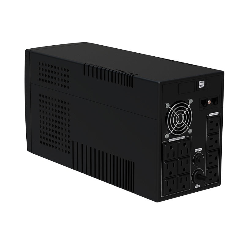 Forza - UPS - Line interactive - 1200 Watt - 2400 VA - AC 110/120 V - USB Software