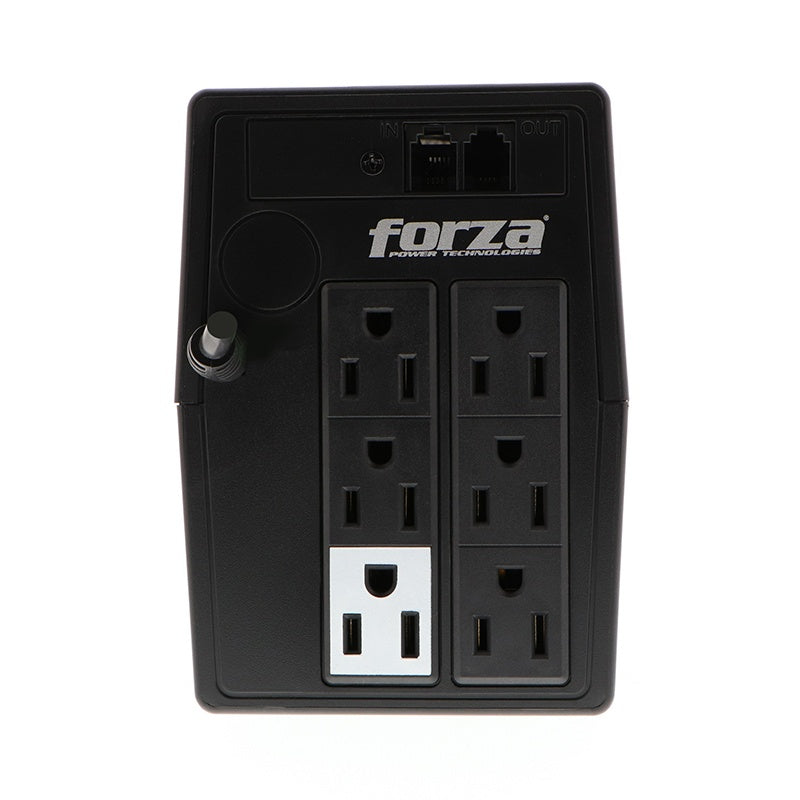 Forza - UPS - Line interactive - 375 Watt - 750 VA - 120 V - 6 NEMA Outlets