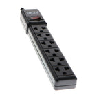 Forza - PS Series PS-001B - Banda de potencia - CA 120-220 V - conectores de salida: 6 - negro