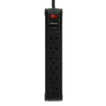 Forza - Power strip - 6 Tomas de Corriente - Univ NEMA 10ft Cable