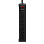 Forza - Power strip - 6 Tomas de Corriente - Univ NEMA 10ft Cable
