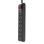 Forza - Power strip - 6 Tomas de Corriente - Univ NEMA 10ft Cable