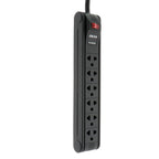 Forza - Power strip - 6 Tomas de Corriente - Univ NEMA 10ft Cable