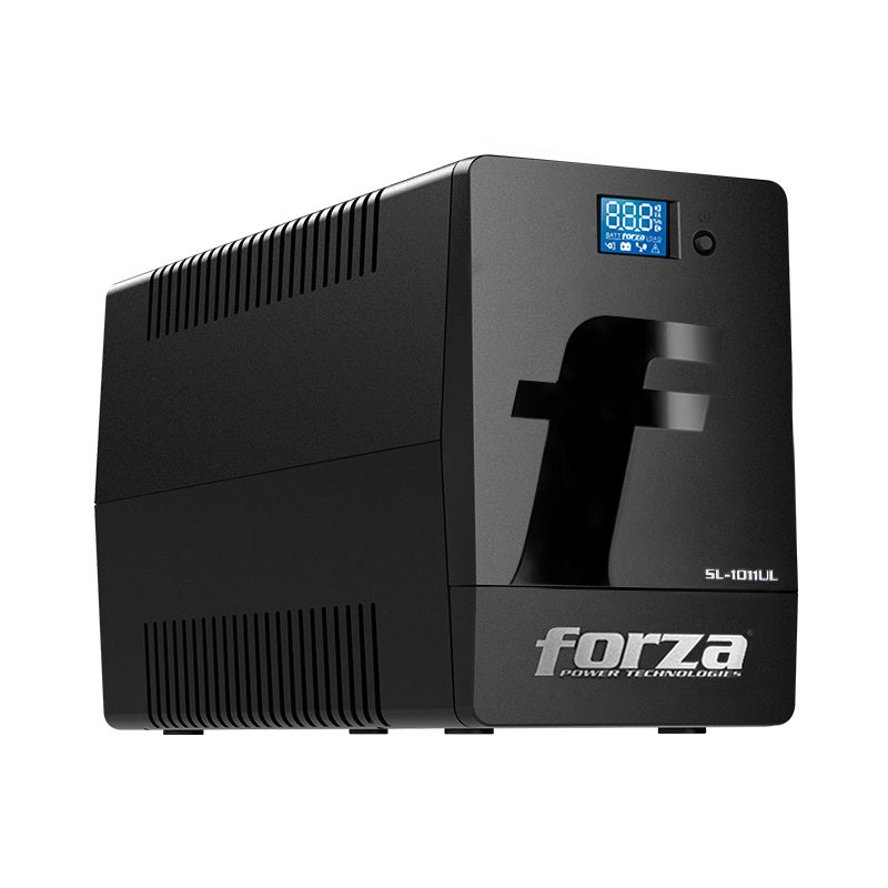 Forza SL Series SL-1011UL - UPS - CA 110/120 V - 600 vatios - 1000 VA - AC 120 V - USB - conectores de salida: 8 - 1100J