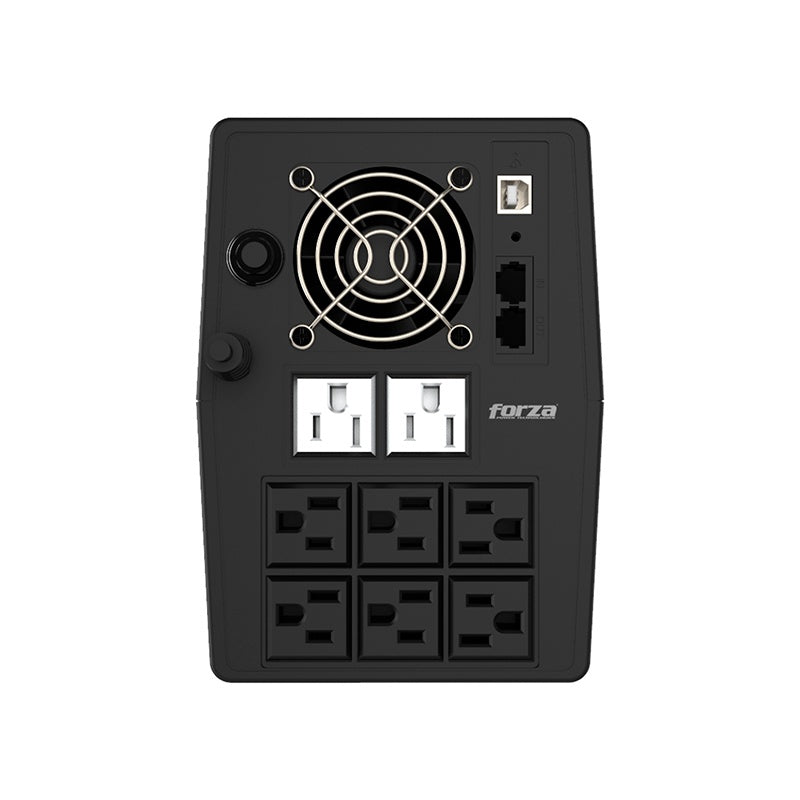 Forza SL-2001UL - UPS - Line interactive - 1200 Watt - 2000 VA - 110 V - NEMA 5-20P - 8 x NEMA 5-15R - USB - Touchscreen LCD - Forza Tracker - 3-year warranty