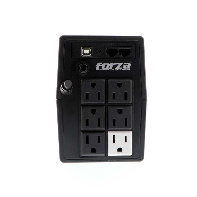 Forza UPS - Line - interactive SL-801UL- Smart UPS 800VA/480W 120V 6 Out & RJ45