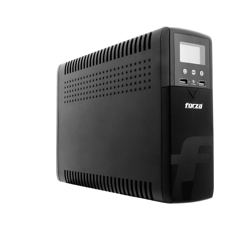 Forza - UPS - Line interactive - 720 Watt - 1200 VA - AC 110/120 V - Pure Sine Wave NEMA