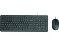 HP 150 - Juego de teclado y ratón - USB - Latinoamérica - negro - para HP 21, 22, 24, 27, Pavilion 24, 27, TP01, Pavilion Laptop 13, 14, 15