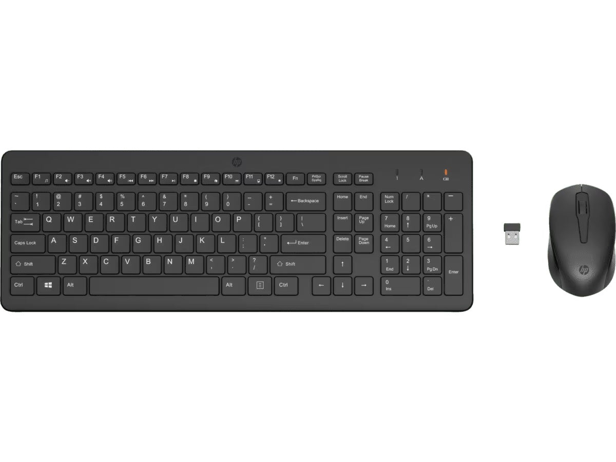 HP 330 Wireless Mouse and Keyboard Combo Black LNG Esp