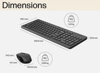 HP 330 Wireless Mouse and Keyboard Combo Black LNG Esp