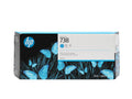 HP - 738 - Ink cartridge - Cyan - 300 ml