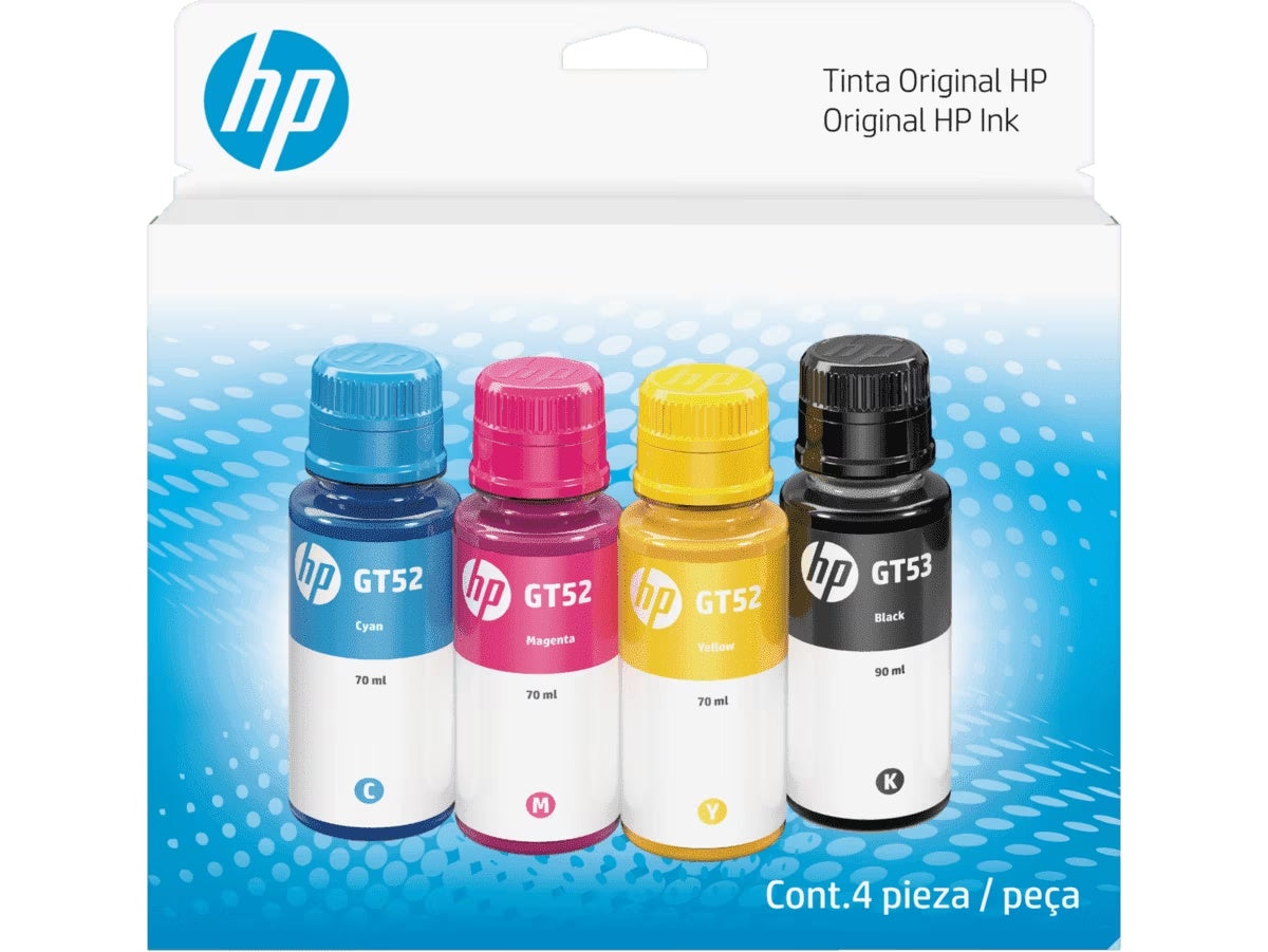 HP - Ink Bottle - Black / Cyan / Magenta / Yellow - Combo 4PACK