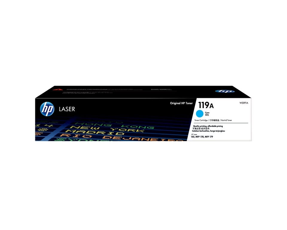 HP 204A - Cián - original - LaserJet - cartucho de tóner (CF511A) - para Color LaserJet Pro M154a, M154nw, MFP M180n, MFP M180nw