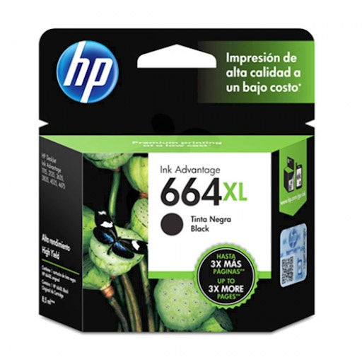 HP - Ink cartridge - Black - 664XL