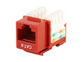 JACK RJ-45 RED CAT6A UTP ROJO 30U LANPRO