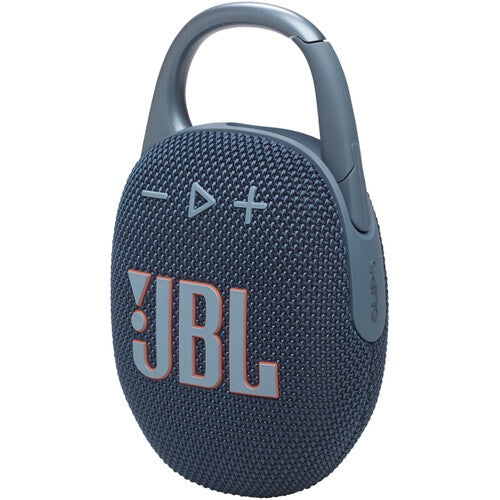 JBL Clip 5 - Altavoz - para uso portátil - inalámbrico - Bluetooth - controlado por aplicación - 7 vatios - azul