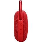 JBL Clip 5 - Altavoz - para uso portátil - inalámbrico - Bluetooth - controlado por aplicación - 7 vatios - rojo