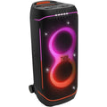 JBL PartyBox 720 - Altavoz de fiesta - Negro - Sonido JBL Pro Sound superior - Espectáculo de luces futurista - Hasta 15 horas de reproducción - Mango ergonómico integrado y ruedas más anchas y resistentes - IPX4 es a prueba de salpicaduras - Conexión de